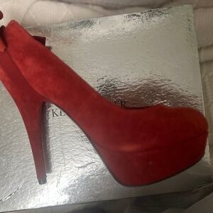 Kelsi Dagger red  heels